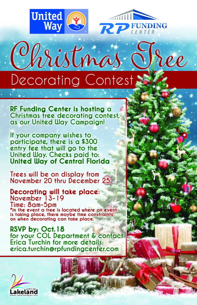 Christmas Tree Decorating Contest  United Way of Central Florida