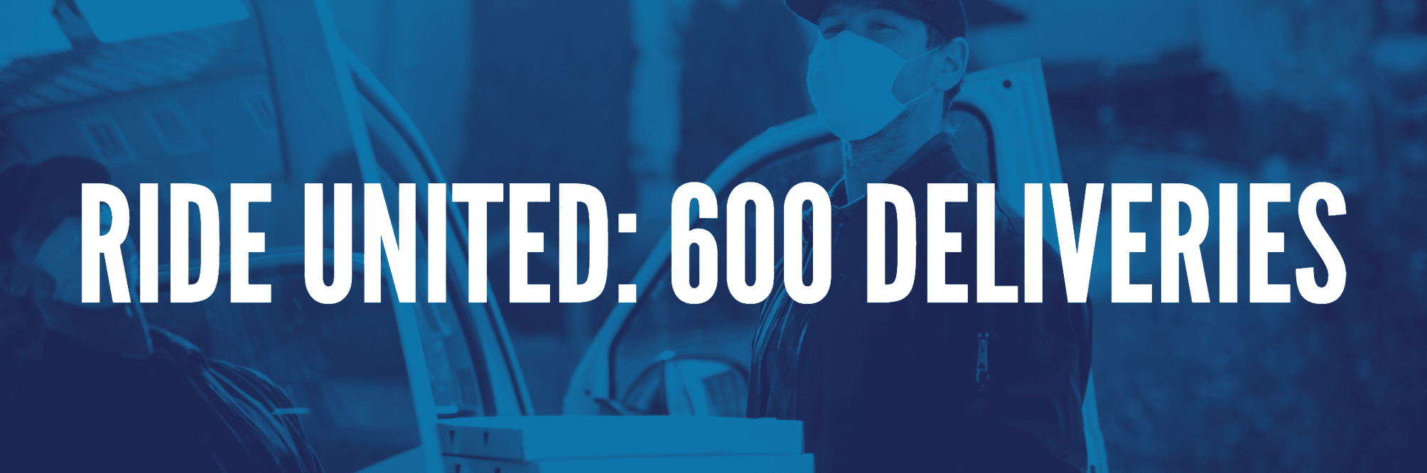 Ride United: 600 Deliveries