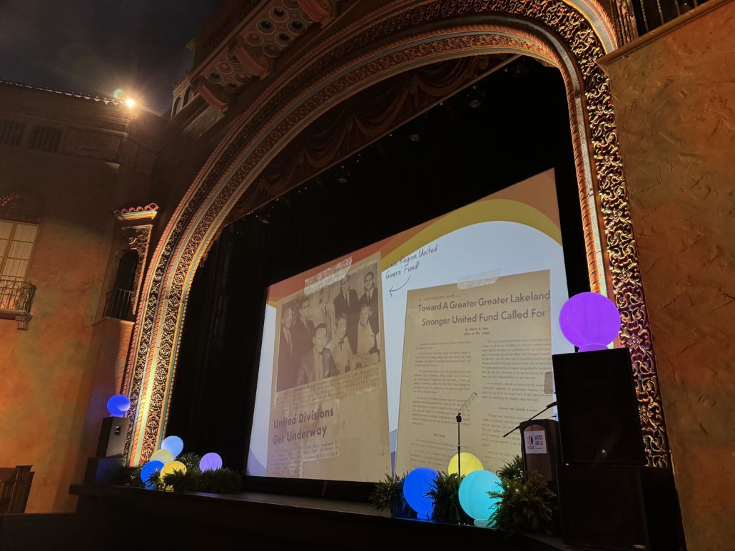 Photo of Polk Theatre stage