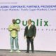 John Doran accepts award on behalf of Publix